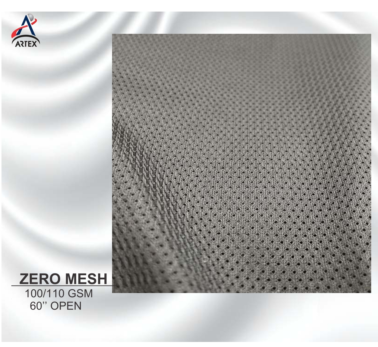 Zero Mesh Fabric - Color: Grey