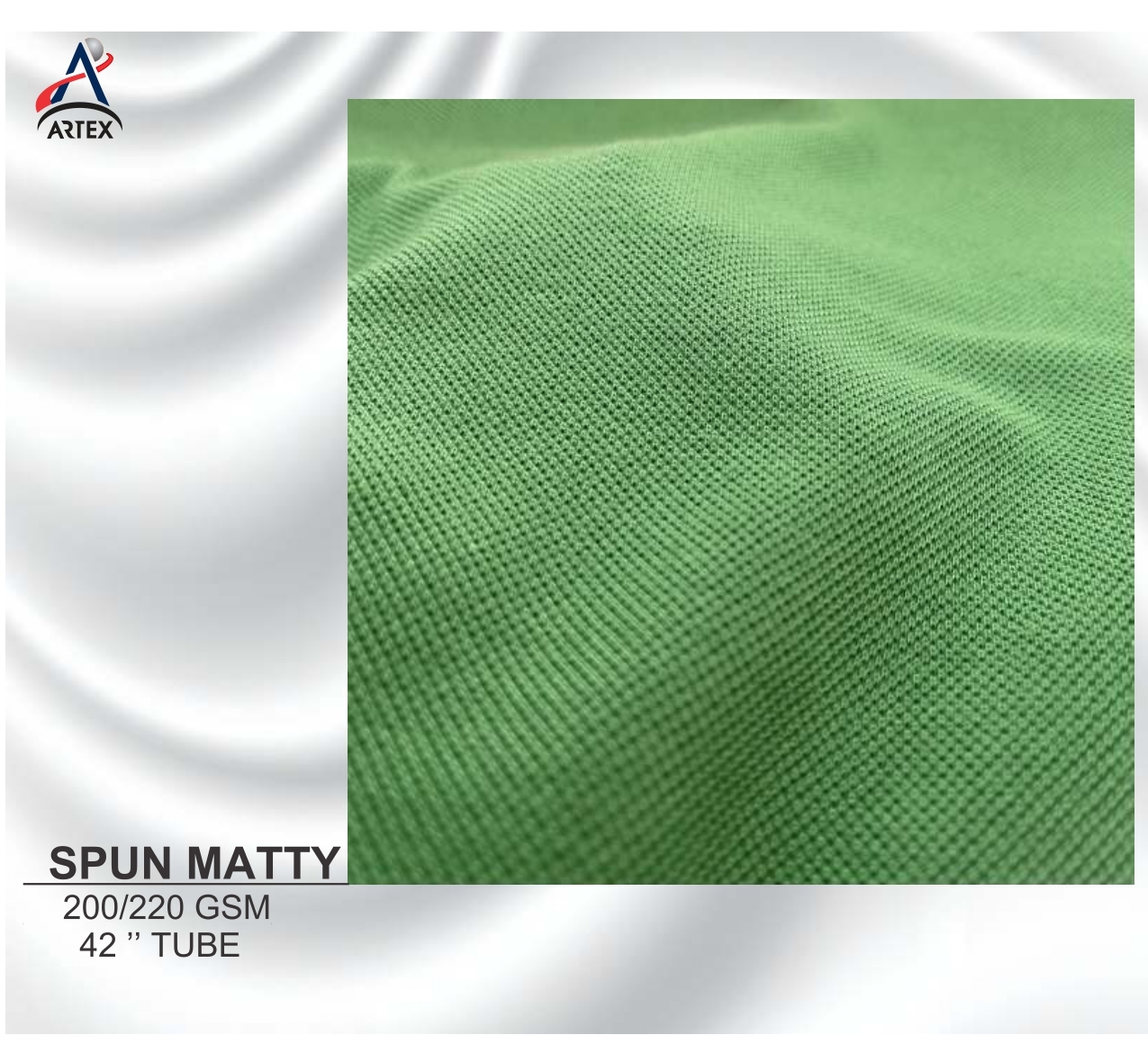 Washable 42 220gsm Spun Matty Fabric