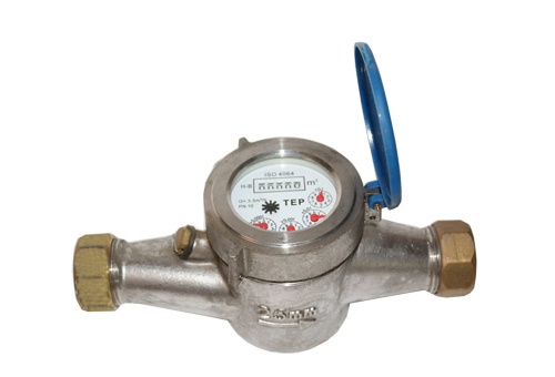 Water Meter - Stainless Steel, 15mm - 40mm Multi Jet Class B | Analog And Digital Display, Leak Proof Totaliser, Magnetic Drive, Low Flow Sensitivity
