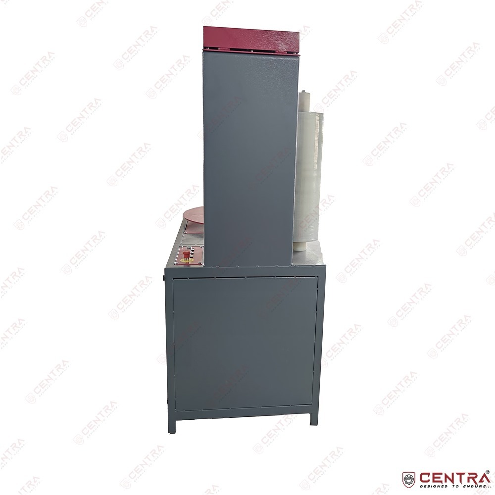 Stretch Wrapping Machine - Ms Material, Semi-automatic Voltage 220-240 | Human Machine Interface Control, 1 Year Warranty