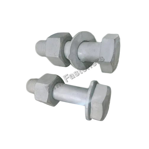 GR RNK-10.9S हॉट डिप गैल्वनाइज्ड HSFG बोल्ट और नट - वाशर
