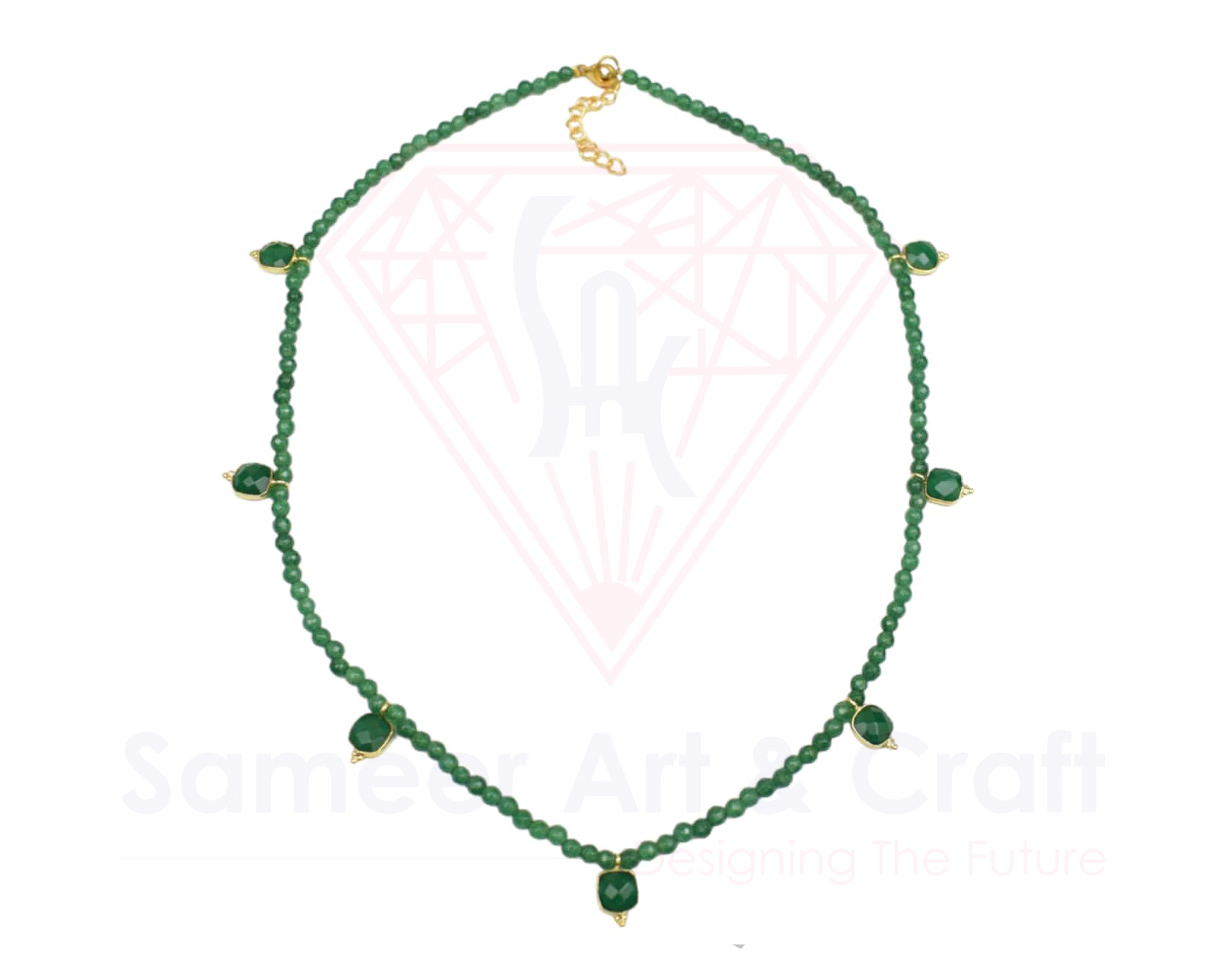 Natural Gemstone Jewelry Handmade Fashion Pendant Necklace
