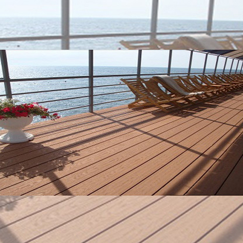 Brown Wpc Flooring - Feature: Easy To Install