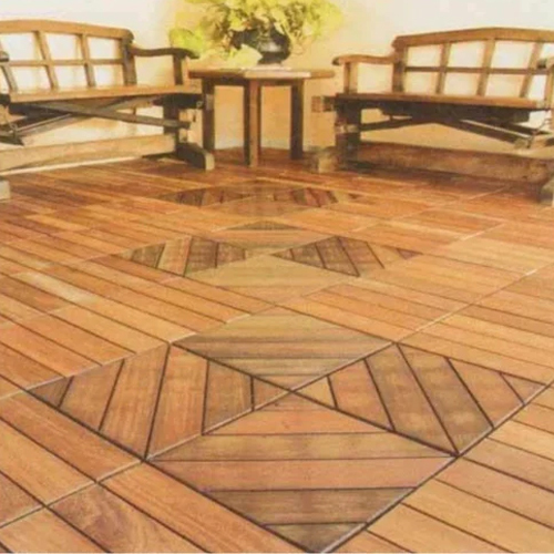 Imported Deck Wood Flooring - Color: Brown