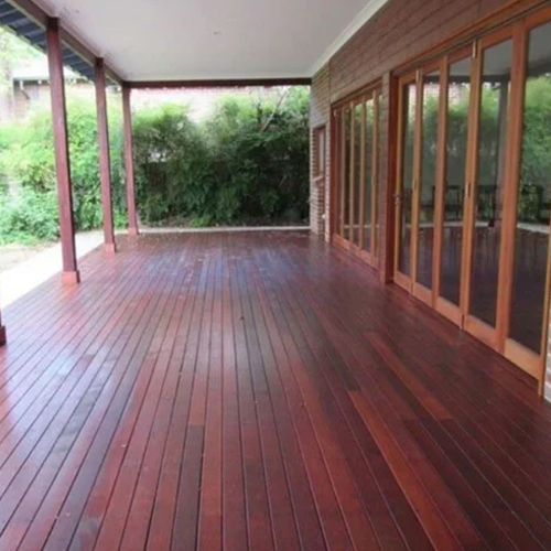 Merbau Exterior Deck Wood Flooring - Color: Brown