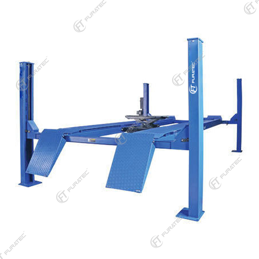 Four Post Car Lift - Lifting Capacity: 4 Tonne