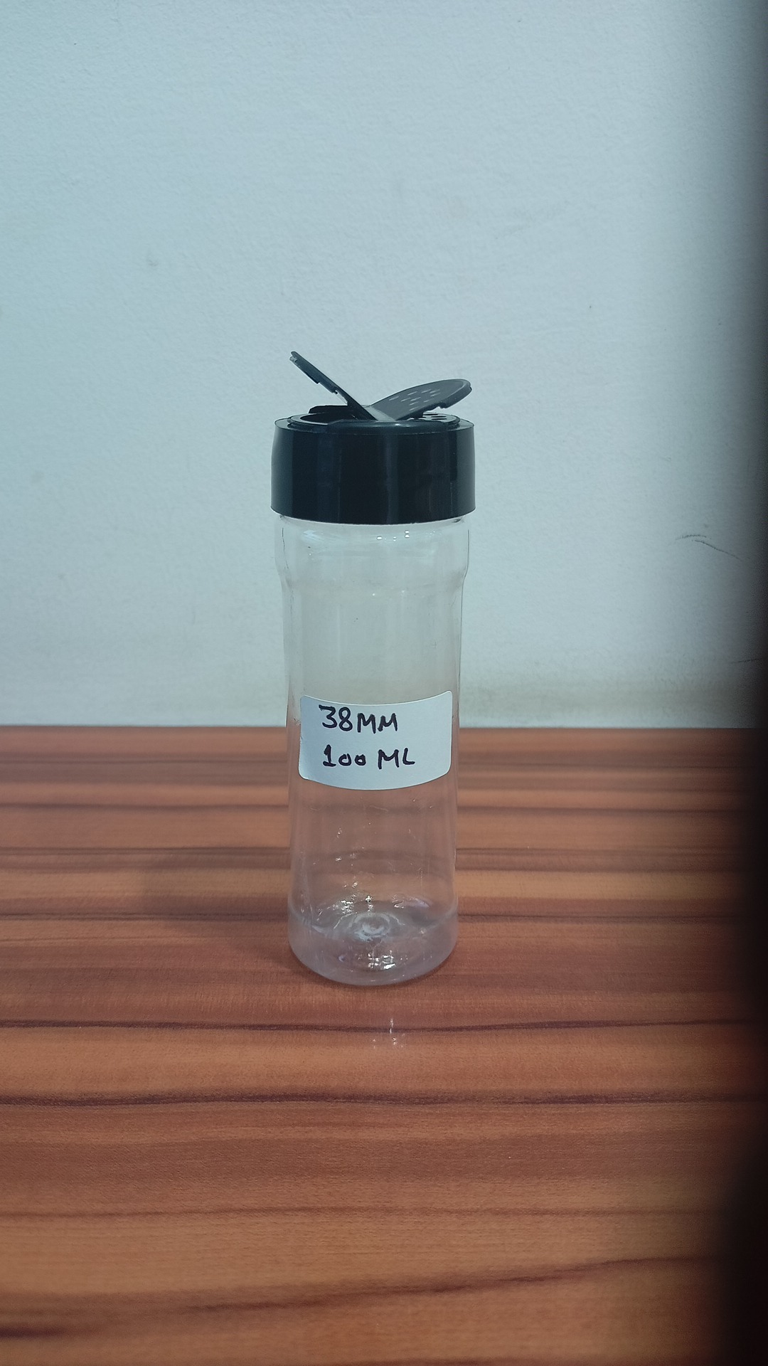 38mm Spice Jar - 150ml Transparent Pet Container | Durable, Lightweight, Versatile Storage Solution For Herbs And Spices