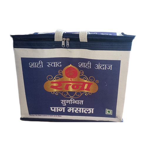 3 गोल ज़िपर कैनवास बैग