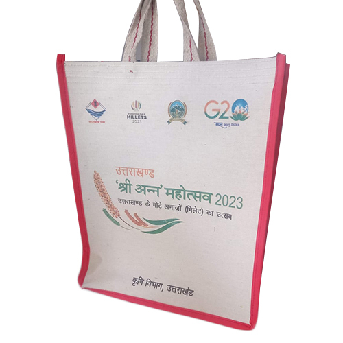 Printed Canvas Bag - Bag Size: Customized