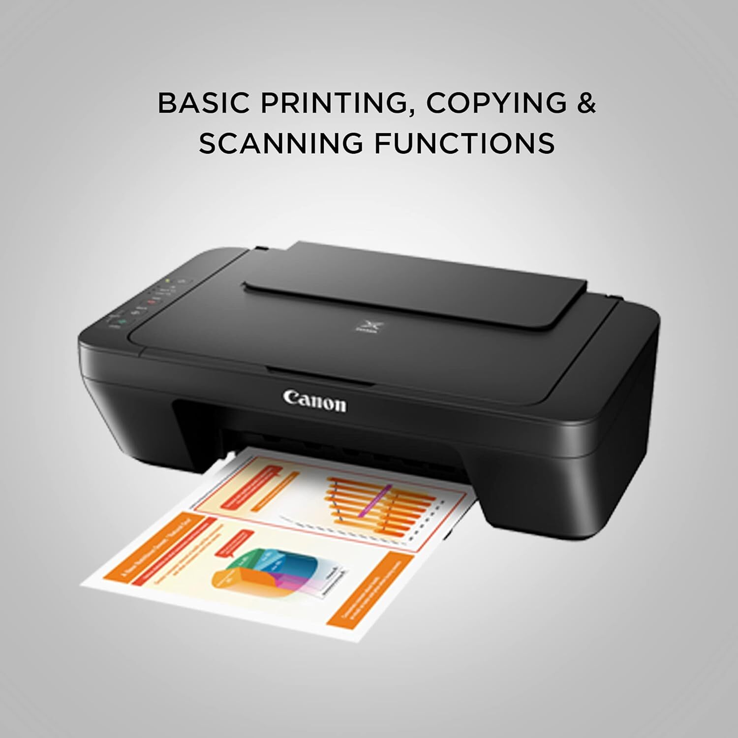 Pixma Mg2570s Printer - Compact, Lightweight, Iso Standard Print Speed Of 8.0/4.0 Ipm, Up To 4800x600 Dpi Resolution, Auto Power On, 60 Sheets Input | Cis Flatbed Scanner Up To 600x1200 Dpi