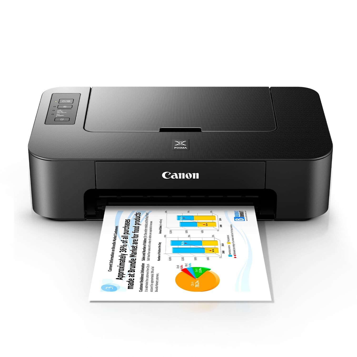 Pixma Ts207 Printer - Automatic Grade: Semi-automatic