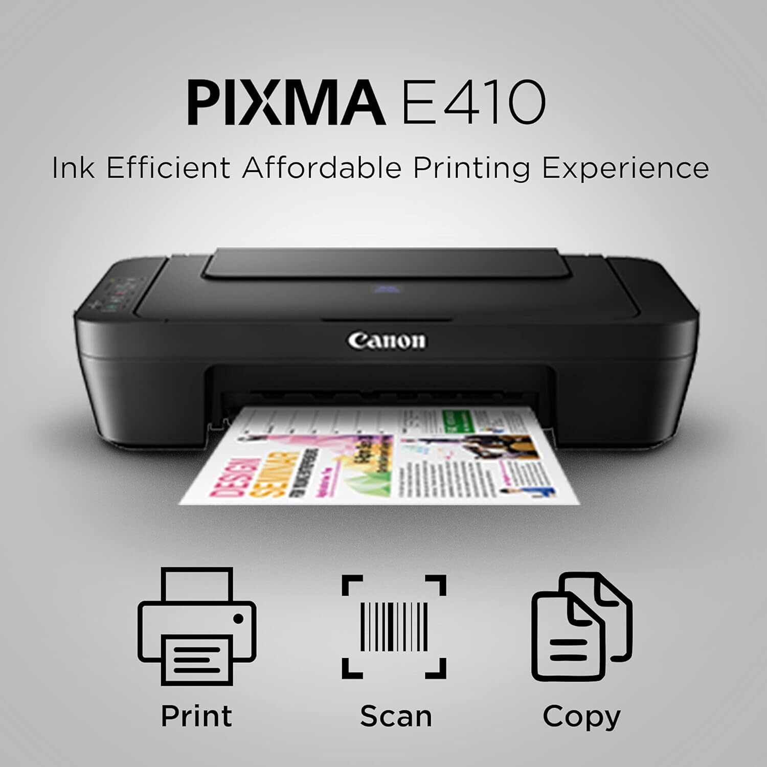 Pixma E410 Printer - Automatic Grade: Semi-automatic