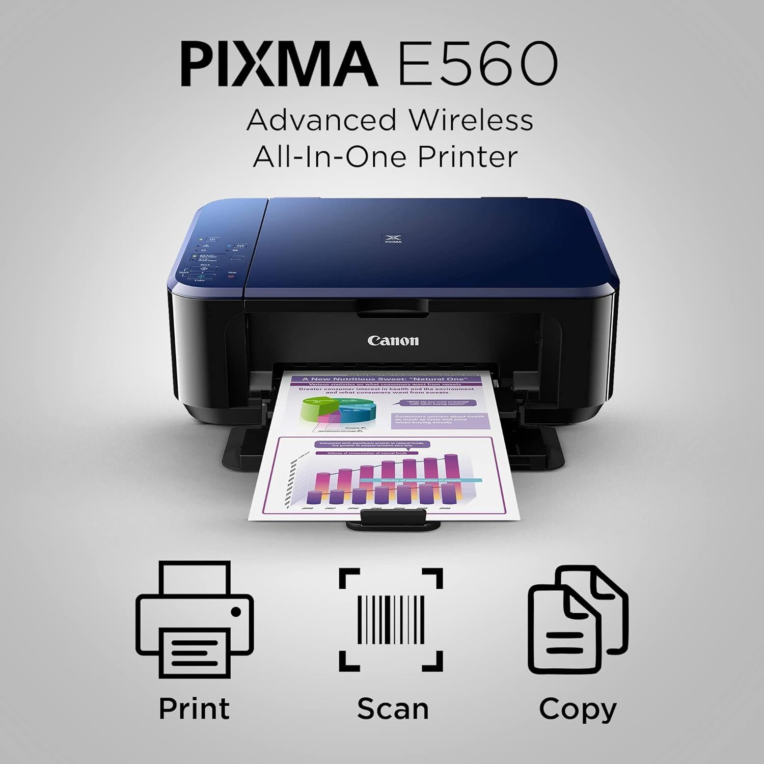 Pixma E560 Printer - Automatic Grade: Semi-automatic