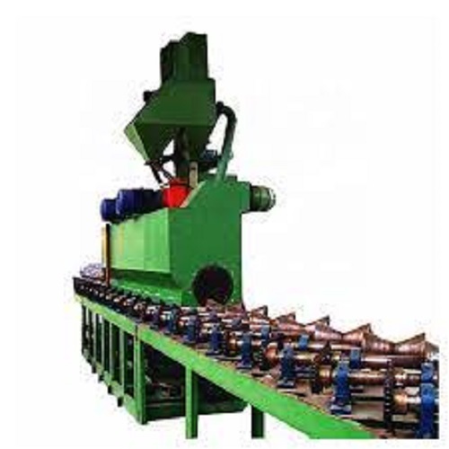 Semi Automatic Diabolo Conveyor Type Shot Blasting Machine