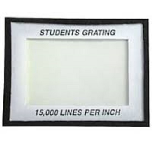 Diffraction Grating - Dimension (L*W*H): 3*2*2 Inch (In)