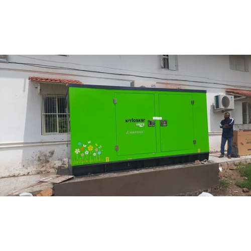 40 Kva Kirloskar Silent Diesel Generator - Color: Green