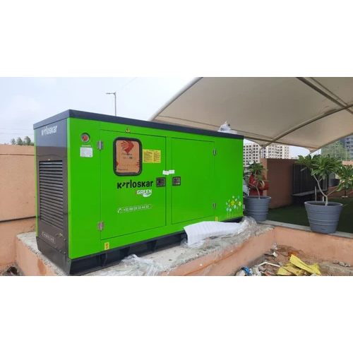 62.5 Kva Kirloskar Diesel Generator - Color: Green