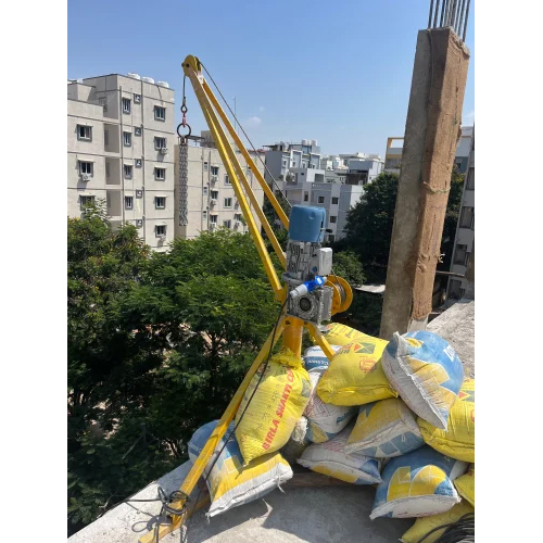 Monkey Hoist Lift - Hydraulic Powered, Strong & Durable Heavy Lifting Solution | Perfect for Industrial Use, New Condition, Warranty Included