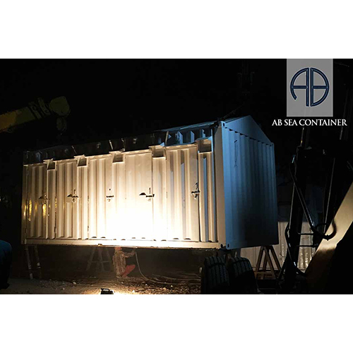 Container Home Height: As Per Available Meter (M)