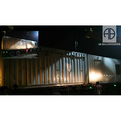 Container Home Height: As Per Available Meter (M)