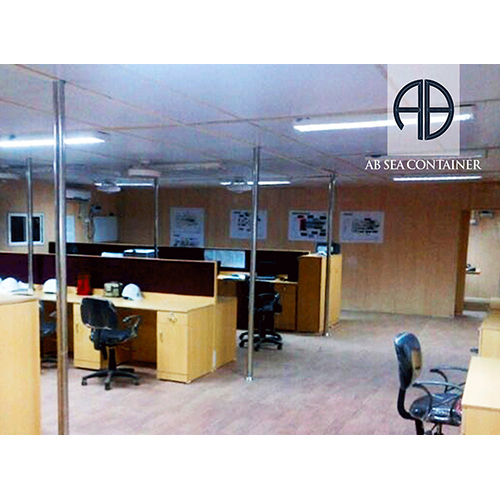 Office Container Height: As Per Available Meter (M)