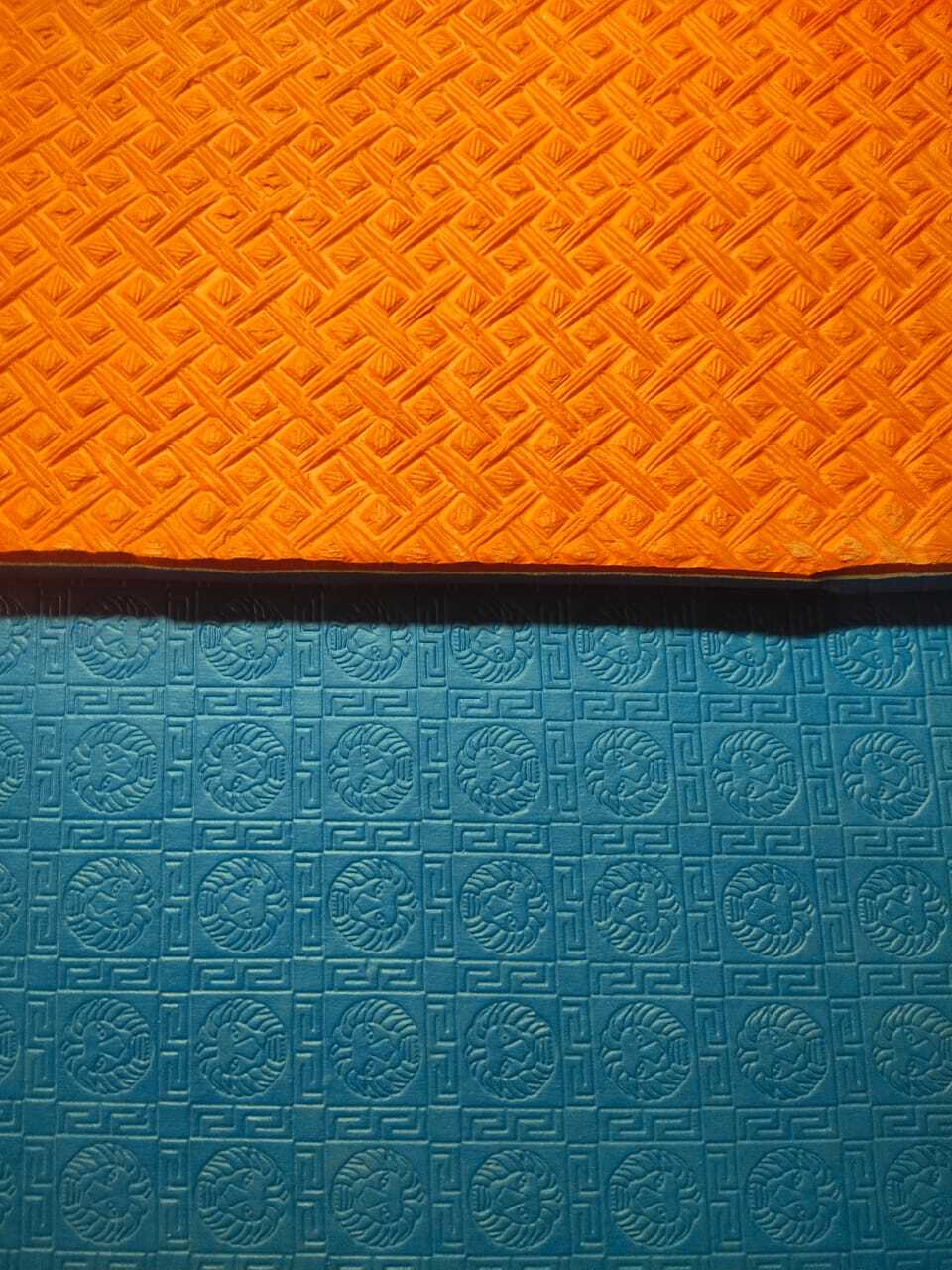 Hawai Rubber Sole Sheet - Embossed Rubber, Customizable Dimensions | Multiple Colors, Variable Density, Lightweight, Slip-resistant, Easy To Clean