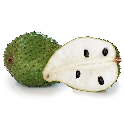 Soursoap Fruit - Organic, Natural Size | Fresh Variety, Green and White Colors, Unique Sour Taste, Grown Without Harmful Chemicals