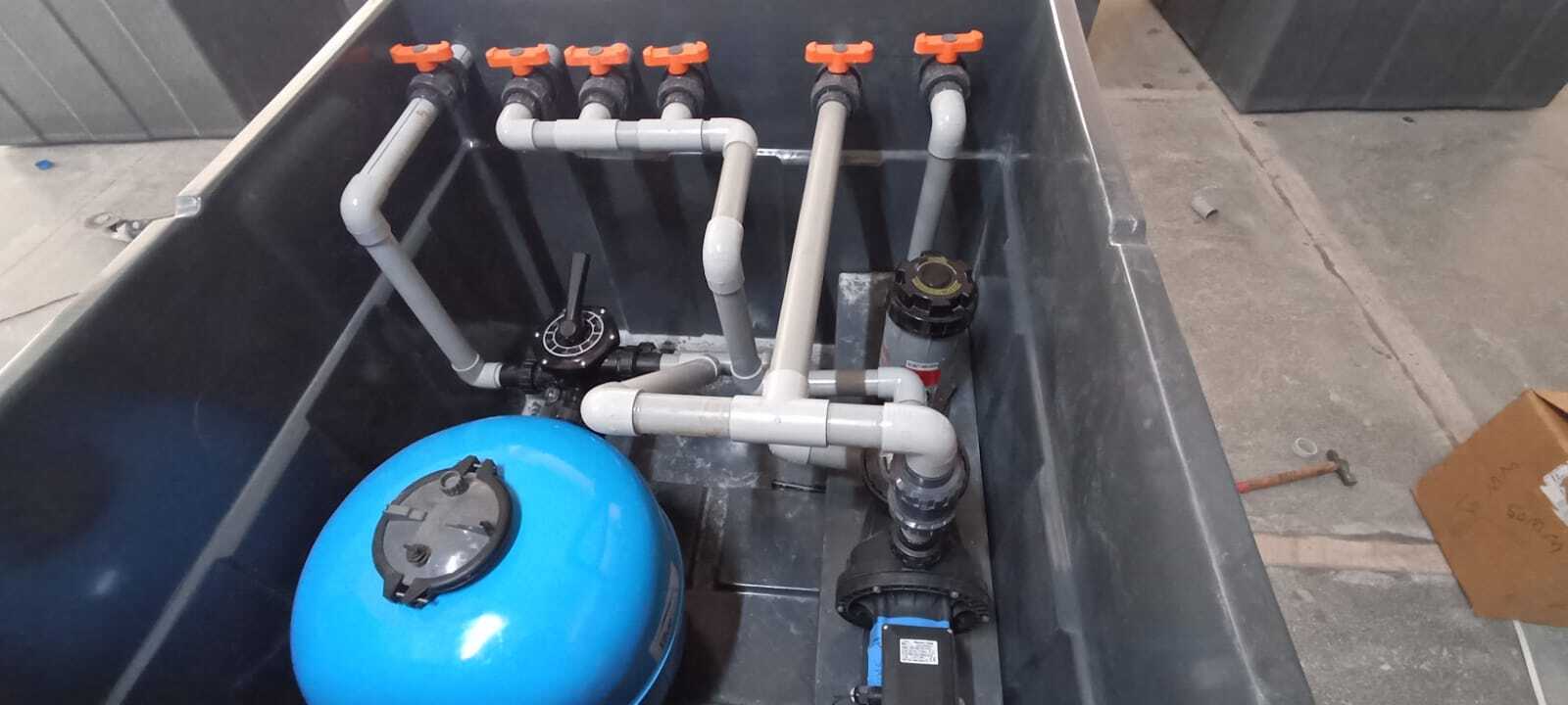 Under Ground Filtration Filter - Color: Black