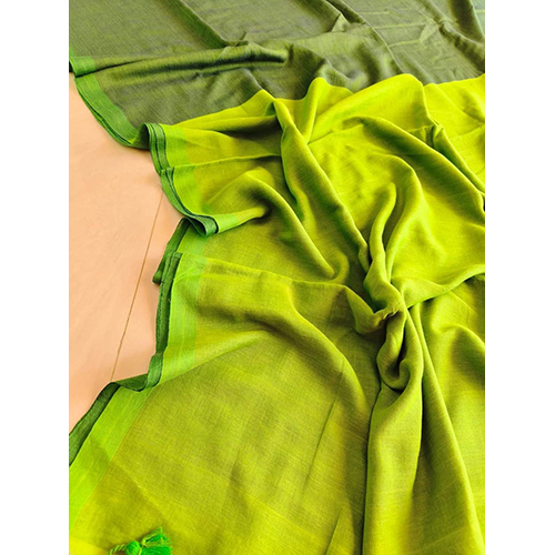 Multicolor Ladies Pure Cotton Handloom Saree