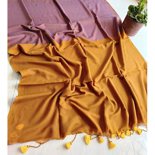 Multicolor Ladies Pure Cotton Handloom Saree