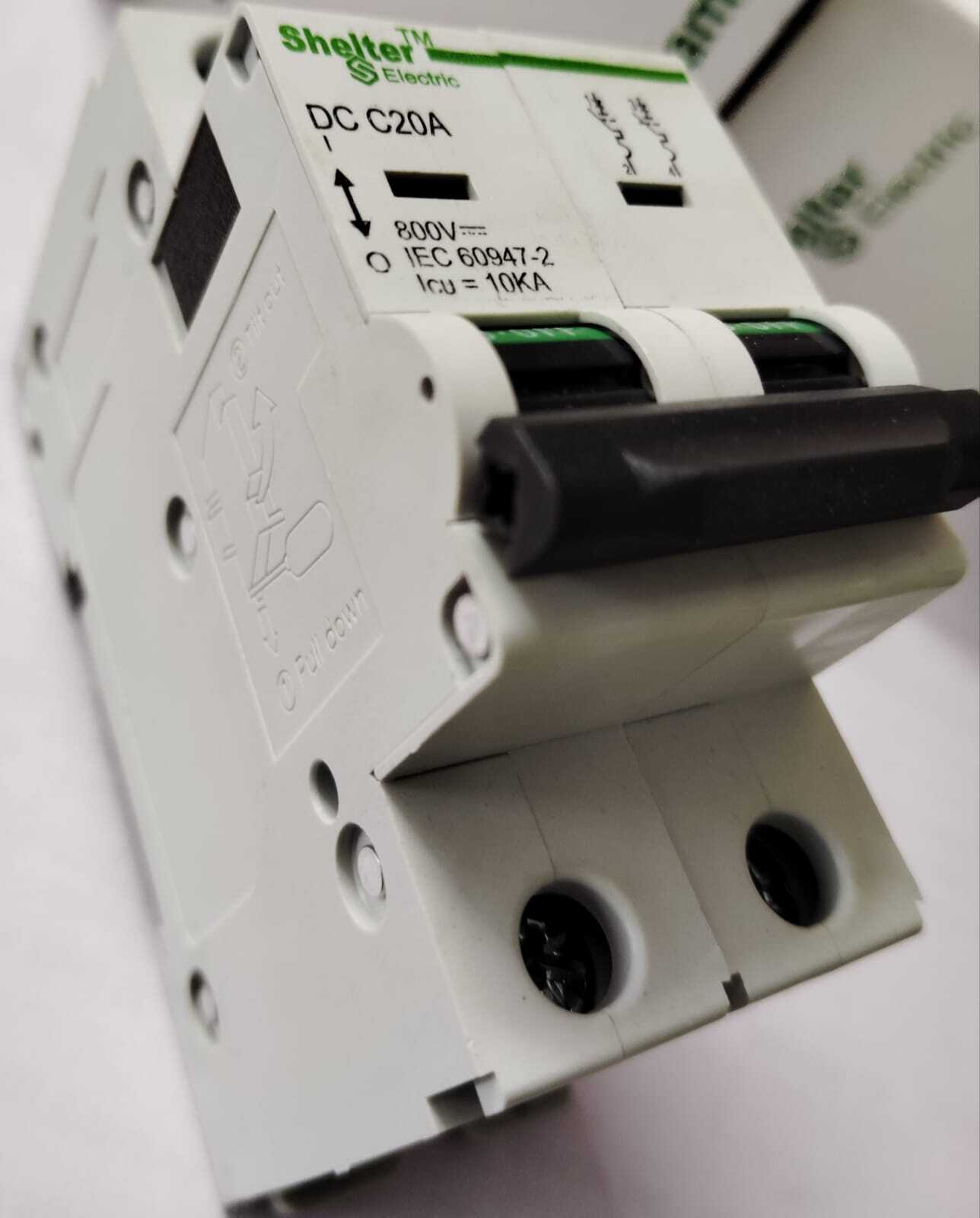 Solar C20 Dp 800v Dc Mcb - Application: Electrical
