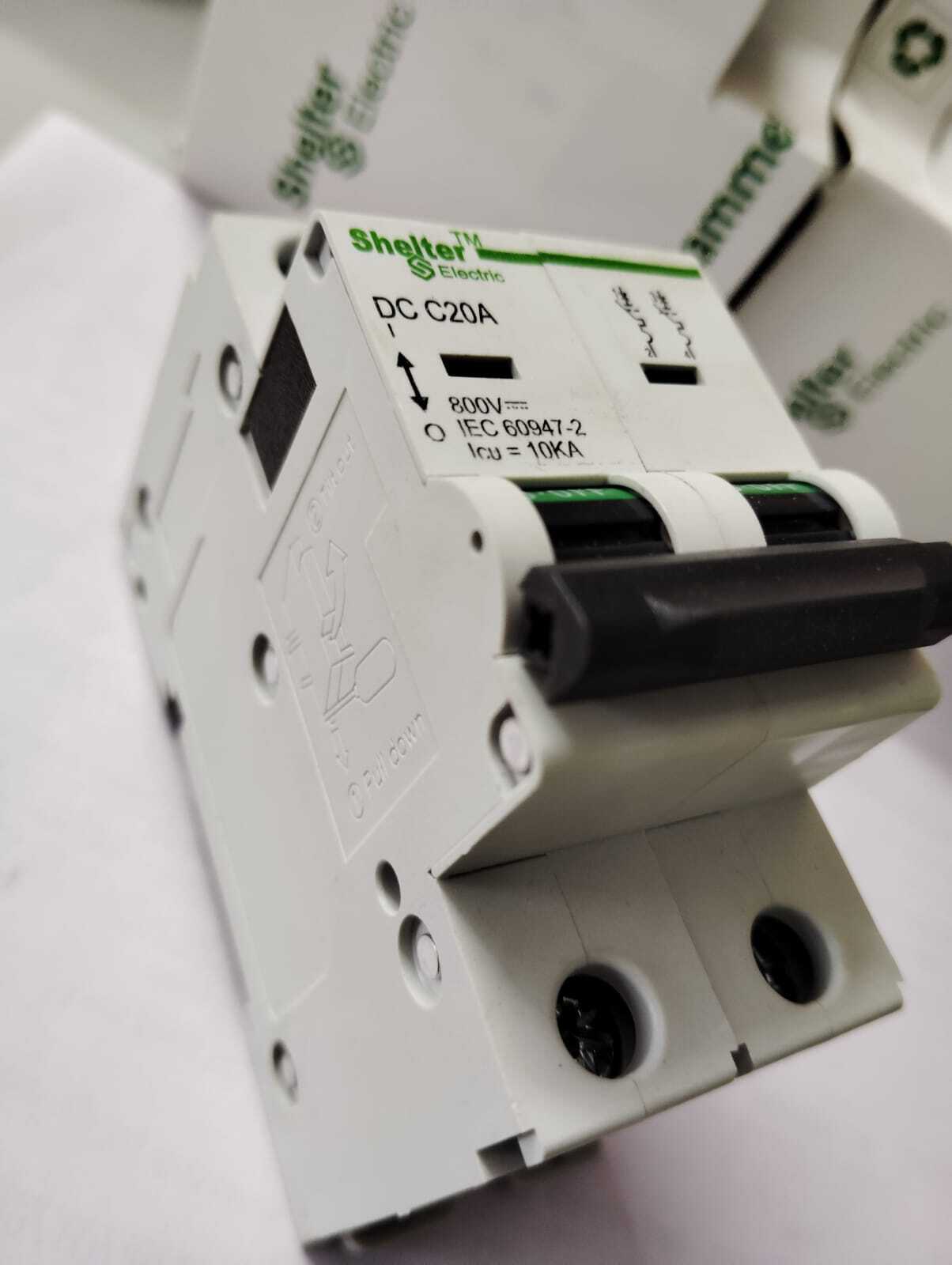 Solar C20 Dp 800v Dc Mcb - Application: Electrical
