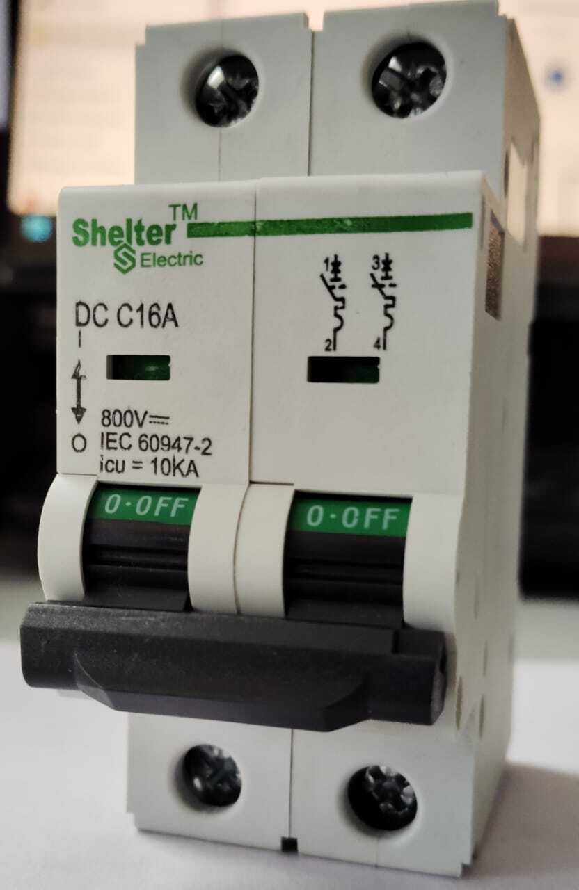 Solar C16 Dp 800 V Dc Mcb Application: Electrical