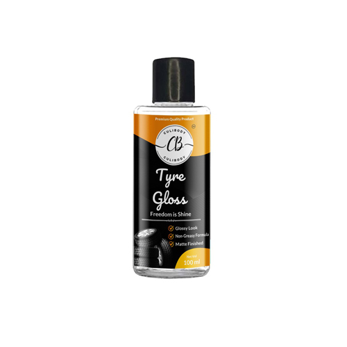 100ml Tyre Gloss - Liquid Formula, Ideal For Automotive And Industrial Use, Ensures High-shine Finish With Easy Applicator For On-the-go Touch-ups