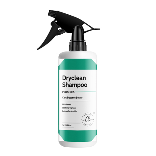 Dryclean Car Shampoo - 500ml Waterless Gel Formula | Streak-free Finish, Easy On-the-go Cleaning, Suitable For Automotive Use