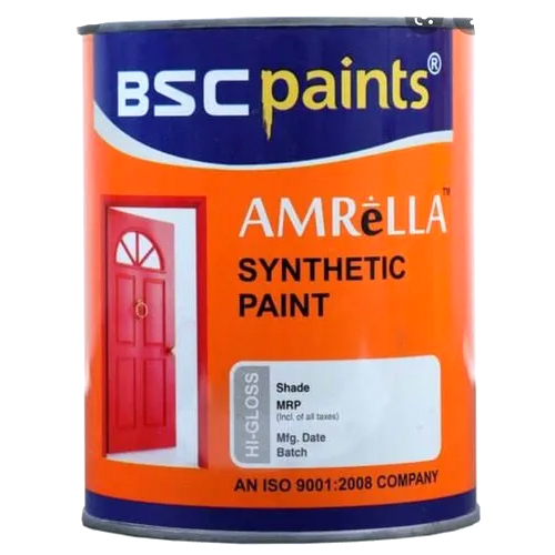Bsc Synthetic Enamel Paint Application: Industrial