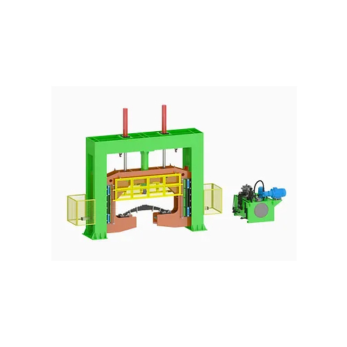 Leaf Spring Machines - Color: Green