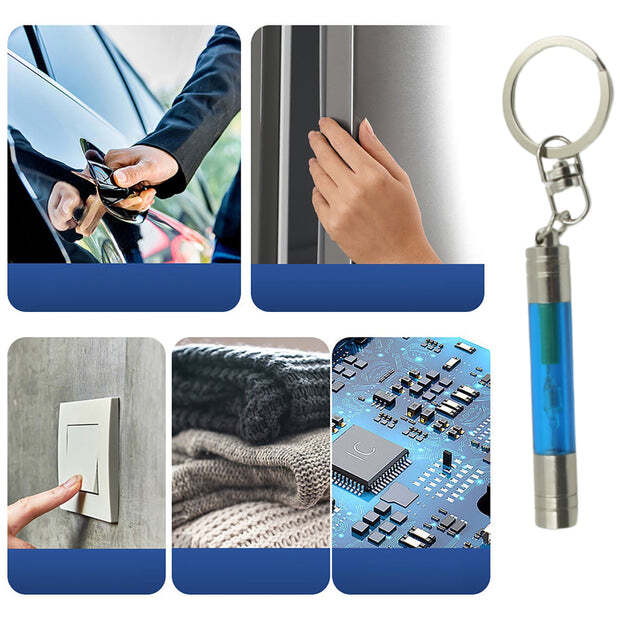 Static Electricity Eliminator Remover Key Chain For Car