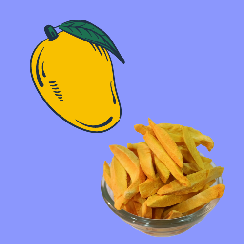 Yellow Freeze Dried Mango Slice