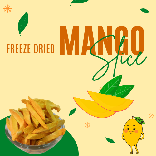 Yellow Freeze Dried Mango Slice
