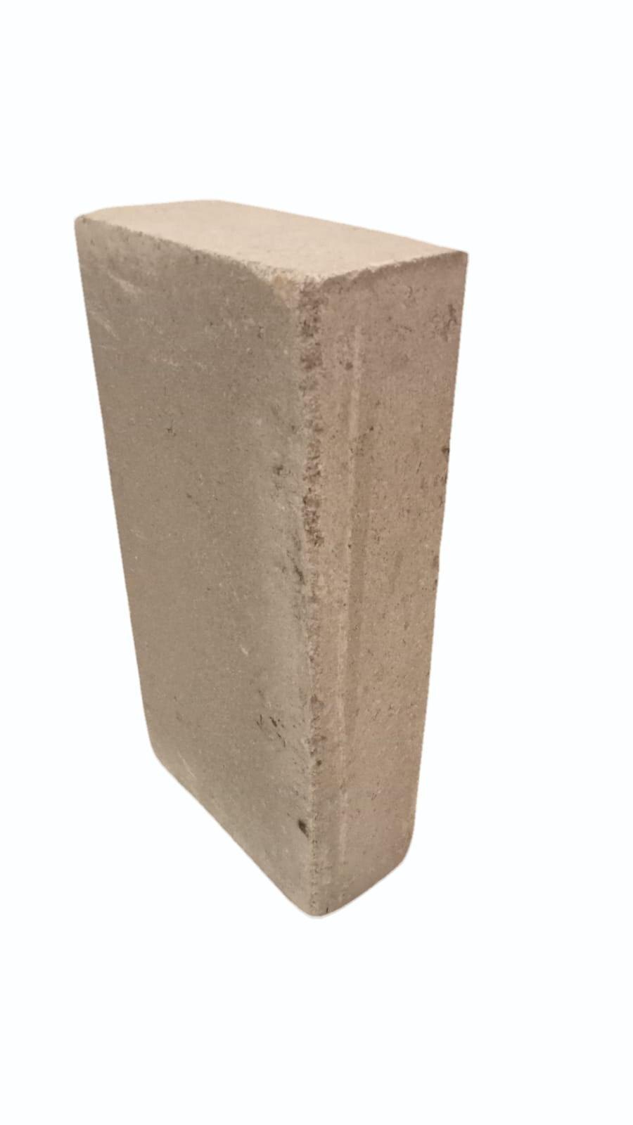 Solid Concrete Block - 390x200 Mm | Grey Color, 10 Mpa Compressive Strength, Durable Material