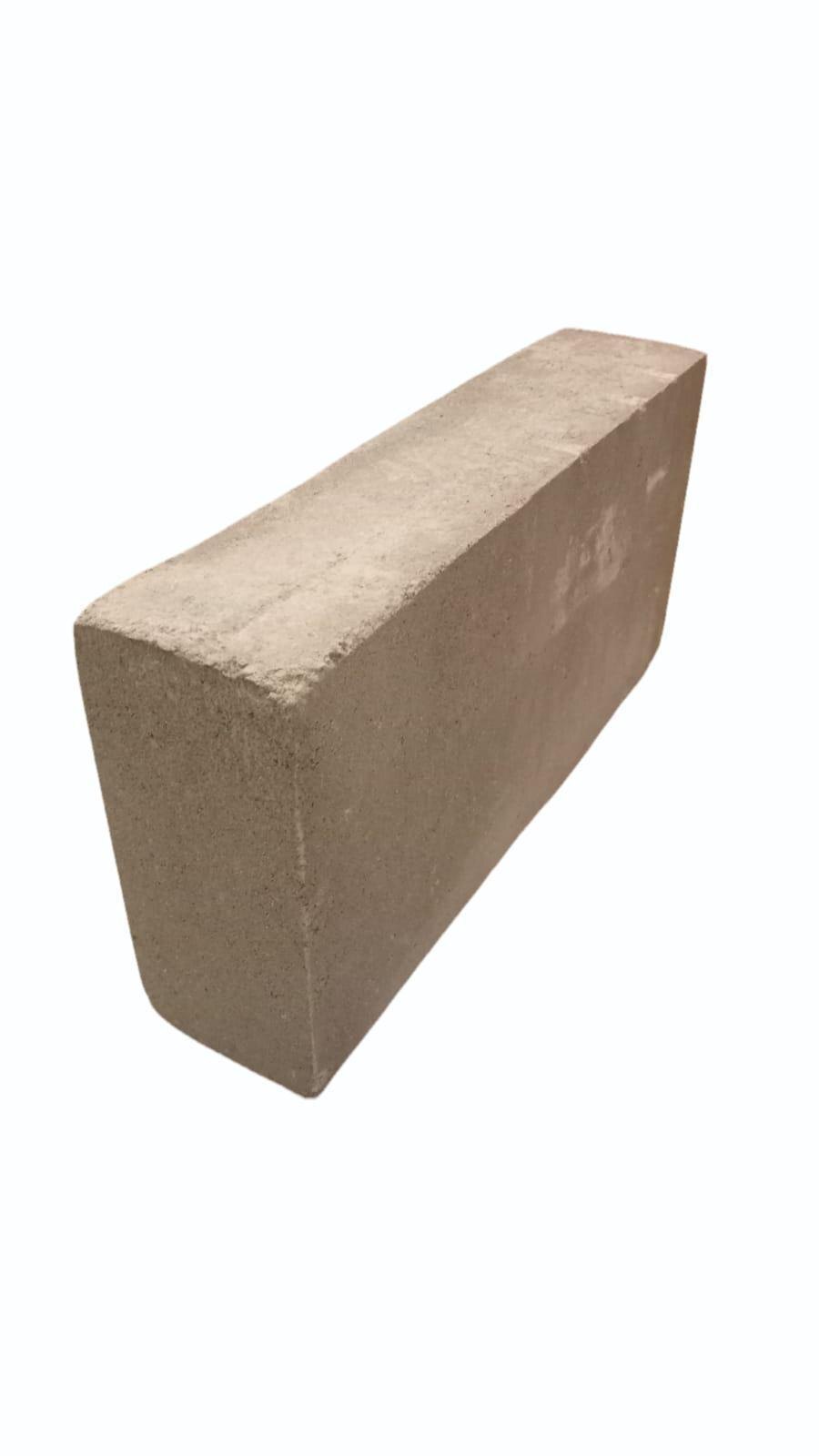 Solid Concrete Block - 390x200 Mm | Grey Color, 10 Mpa Compressive Strength, Durable Material