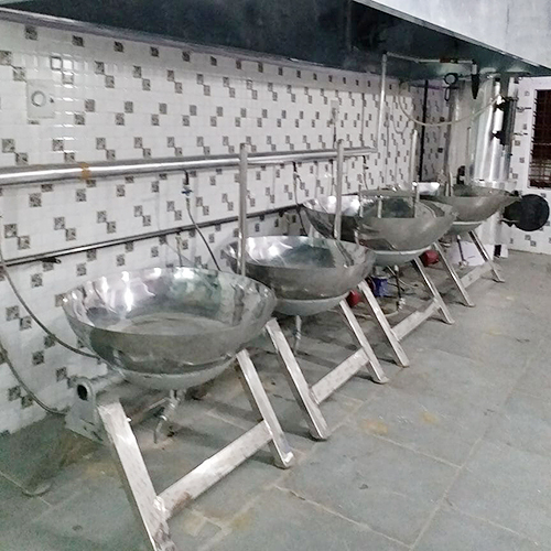 लकड़ी से चलने वाला भाप बॉयलर आधारित खोया मशीन