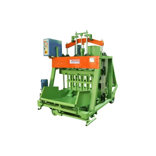 Green Automatic Hollow Block Making Machine