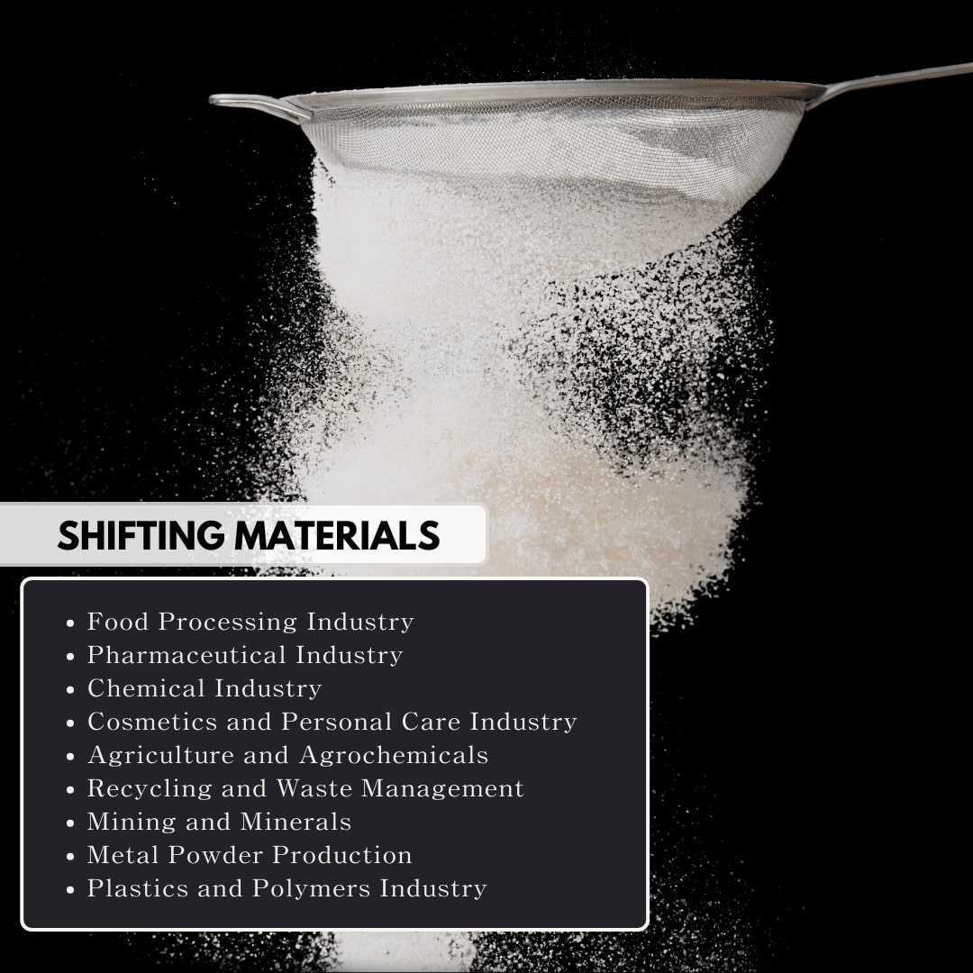 24 Inch Vibro Sifter Machine - Material: Metal