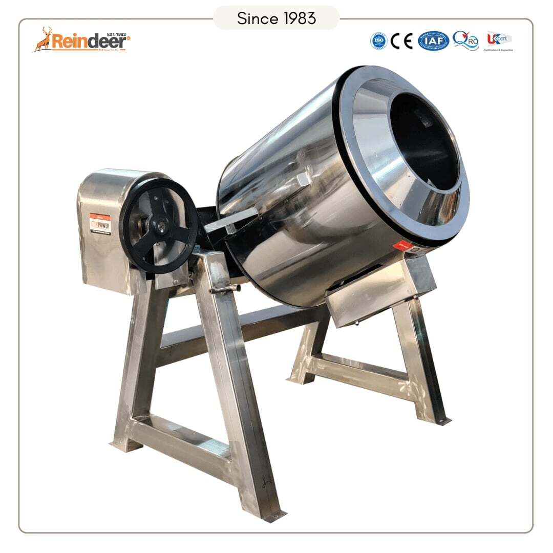 Groundnut Roasting Machine - Feature: Low Noice