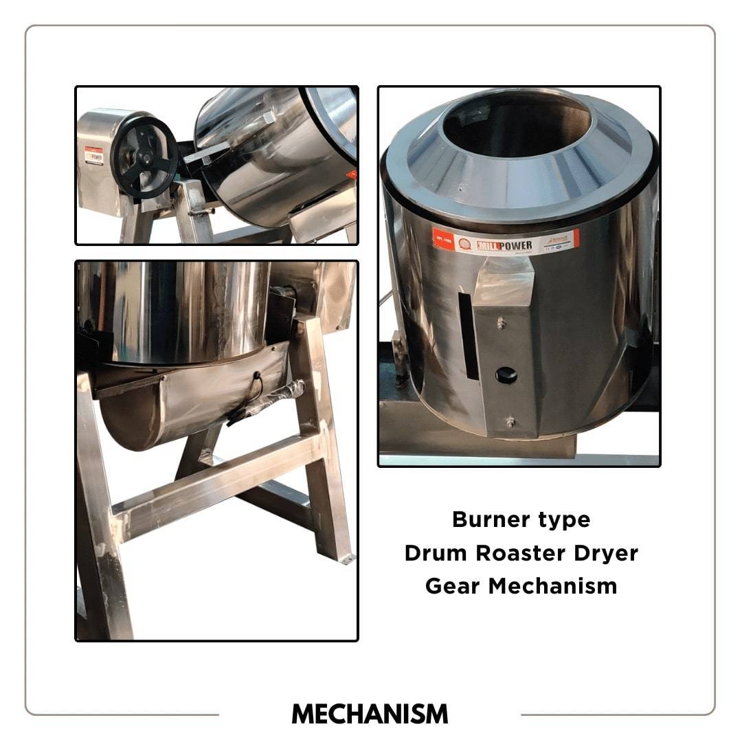 Groundnut Roasting Machine - Feature: Low Noice