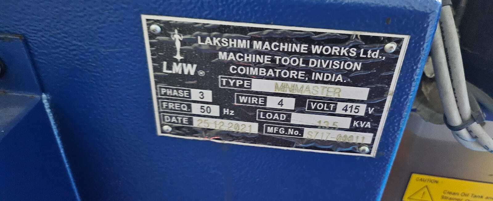 Cnc Lathe - Lmw Minimaster