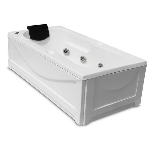 5X2.6 Acrylic Jacuzzi Bathtub - Color: White