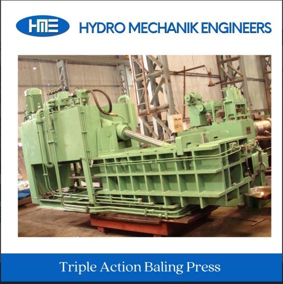 Automatic Scrap Bailing Press